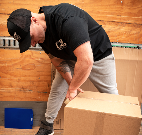 Long Distance Movers Nanaimo loading truck